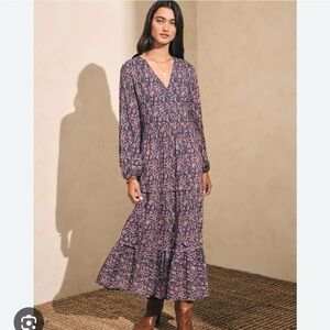 Faherty Isabella Dress Artisan Block Print
